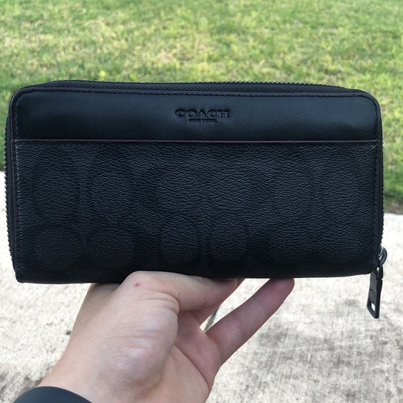 Black Coach Leather Jacket Unisex In perfect conditions - Picture 7 of 8